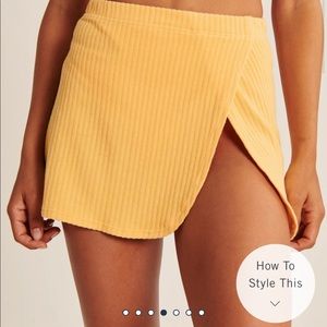 Abercrombie Terry Cloth skirt coverup